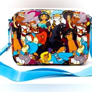 Disney Aladdin All Over Print Crossbody Park Bag